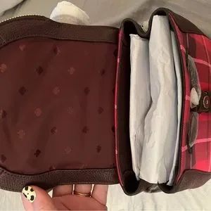 kate spade | Bags | Kate Spade Leila Red Plaid Medium Flap  display picture 1
